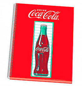 cahier bouteille coca-cola