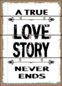 A true love story never ends.