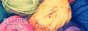 pelotes de coton à tricoter