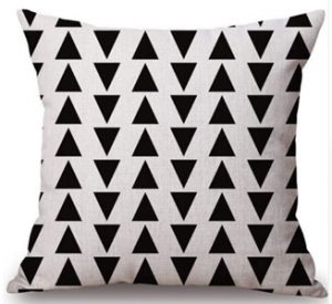 coussin petits triangles