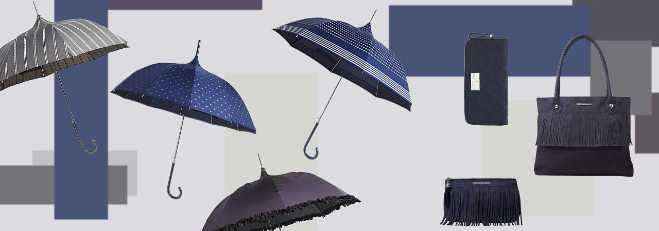Parapluies et petite maroquinerie