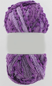 fil à tricoter violet